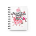 Forgiven and Free Spiral Bound Journal | Floral Faith Notebook
