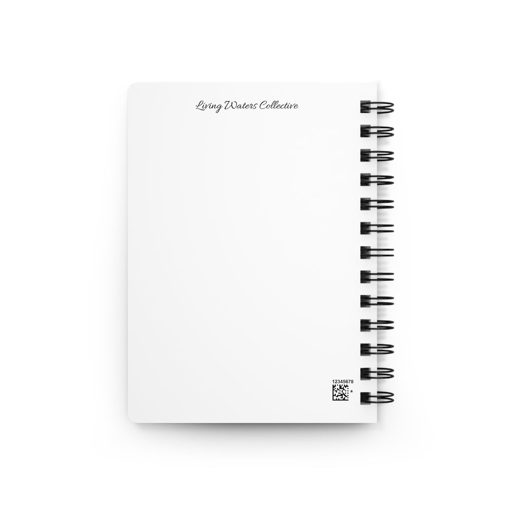 Blessed Bunny Christian prayer journal — cute floral spiral notebook for girls & women. 150 lined pages, 90gsm. Perfect faith gift for kids & Easter.