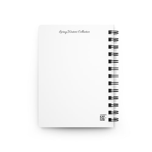 Blessed Bunny Christian prayer journal — cute floral spiral notebook for girls & women. 150 lined pages, 90gsm. Perfect faith gift for kids & Easter.